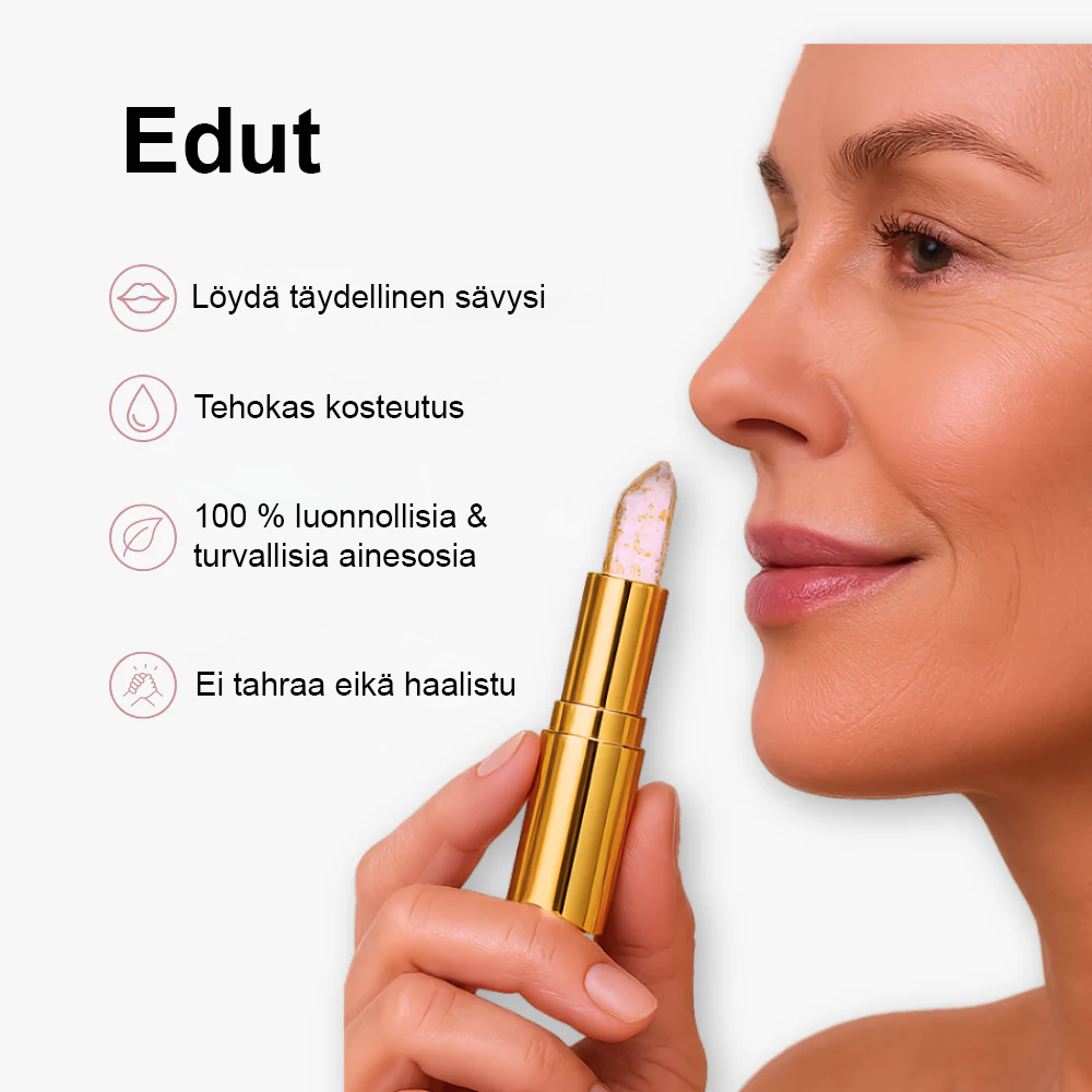 Väriä vaihtava huulipuna