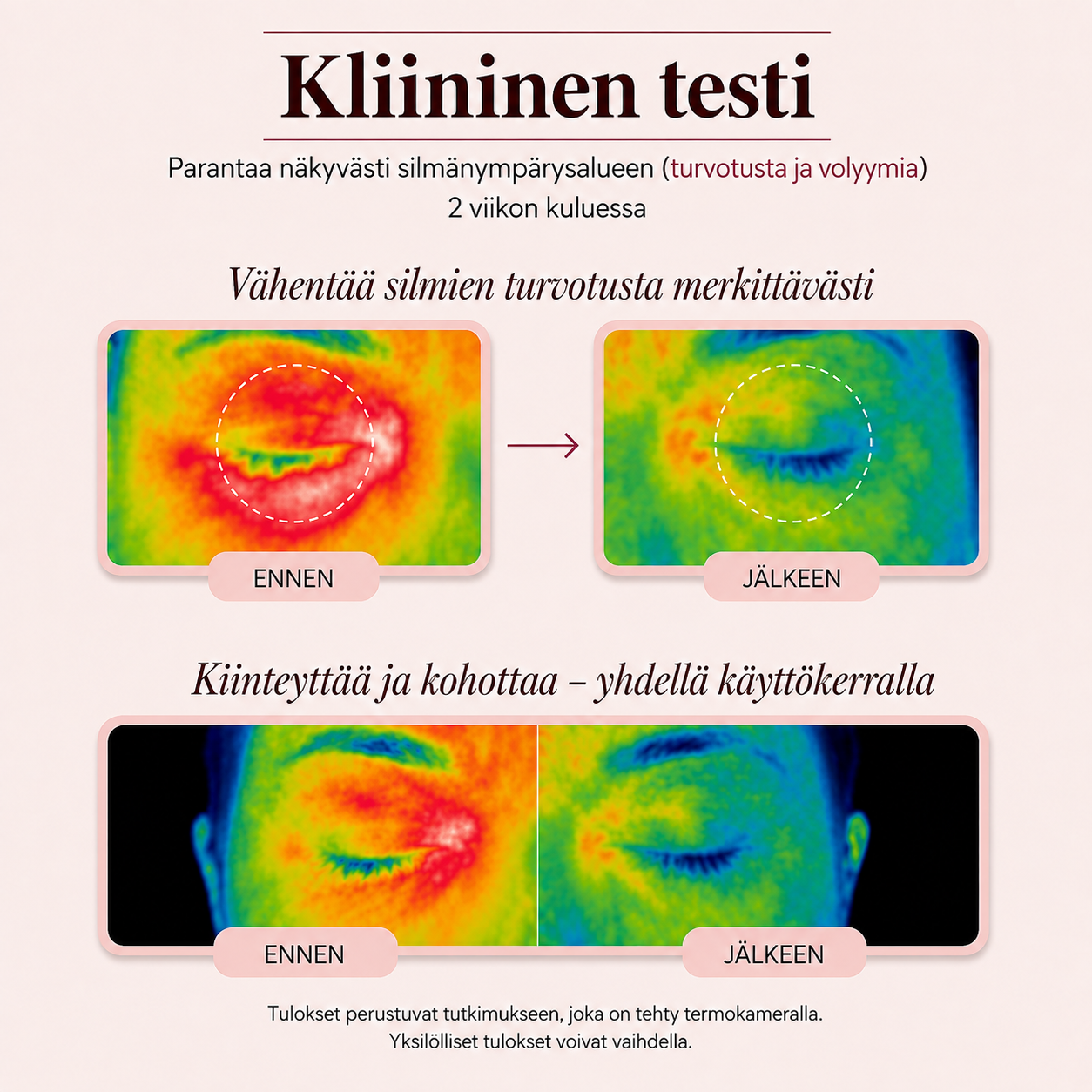 Peptidi-Kollageeni Silmälaput (60 kpl)